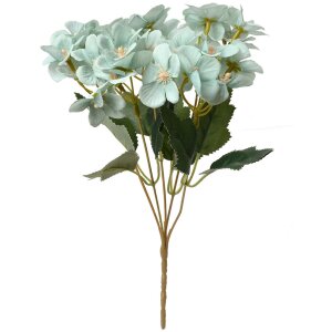 Clayre & Eef 6PL0364DGR Decoratie tak met bloemen 16x12x30 cm