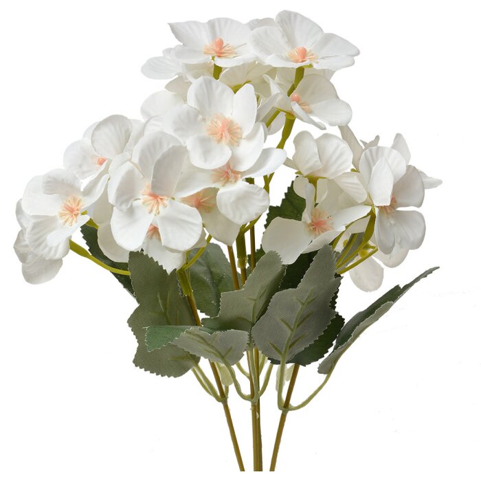 Clayre & Eef 6PL0364W Decoratie tak met bloemen 16x12x30 cm