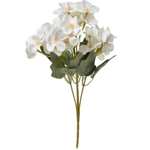 Clayre & Eef 6PL0364W Decoratie tak met bloemen 16x12x30 cm