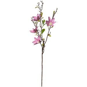 Clayre & Eef 5PL0129P Decoratietak met Roze Bloemen 15x7x84 cm