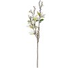 Clayre & Eef 5PL0129W Decoratietak met Witte Bloemen 15x7x84 cm