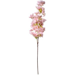 Clayre & Eef 5PL0131P Decoratie Tak met Bloemen Roze 16x8x98 cm