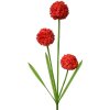 Clayre & Eef 5PL0132R Decoratie Tak met Bloemen Rood 12x8x84 cm