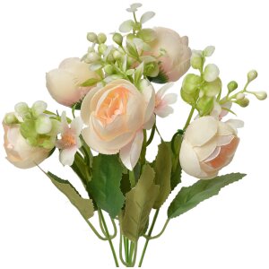 Clayre & Eef 6PL0368 Decoratie tak met bloemen...