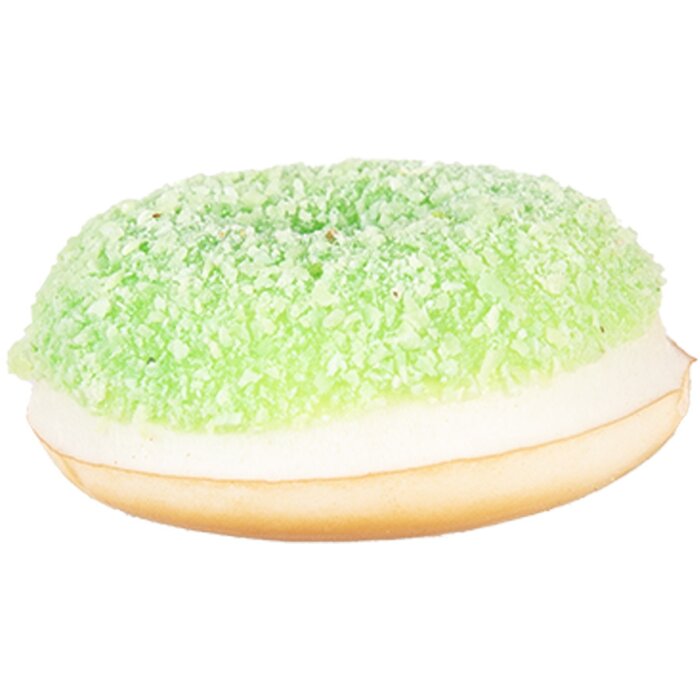 Clayre & Eef 65980GR Decoratie Donut Groen Bruin Ø 6x2 cm