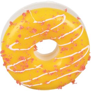 Clayre & Eef 65982 Decoratie Donut Geel Plastic...