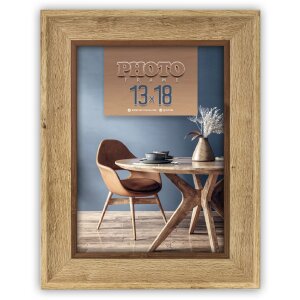 ZEP fotolijst Arles houtlook helder glas 10x15 cm tot...