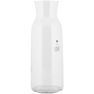 Clayre & Eef BHSGL0001 Karaf glas 1000 ml Ø...