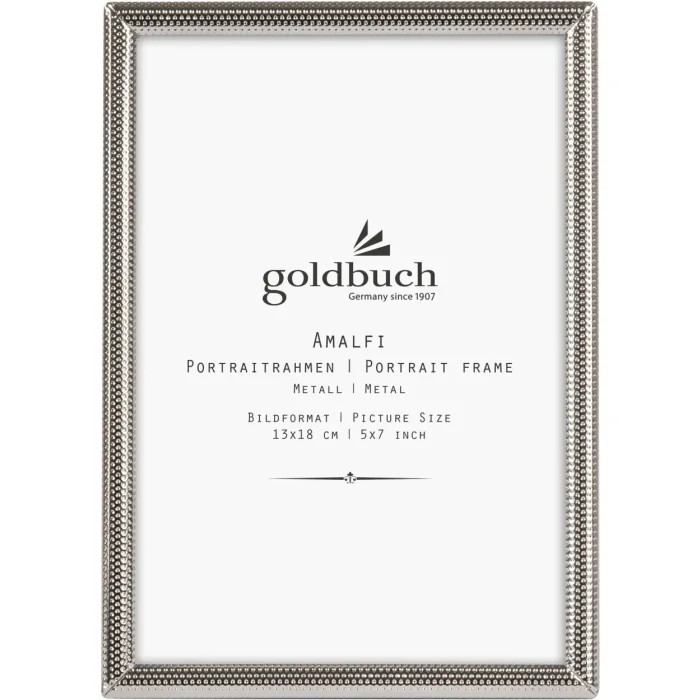 Goldbuch fotolijst Amalfi metaal 10x15 13x18 15x20 cm met standaard