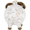 Clayre & Eef 6PR5274 Decoratie Schaap Wit Bruin 9x7x8 cm