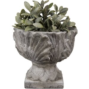 Clayre & Eef 6TE0567 Bloempot Stone Grey Ø...