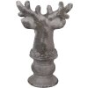 Clayre & Eef 6TE0568 Decoratie Hert Steen Grijs 17x14x26 cm