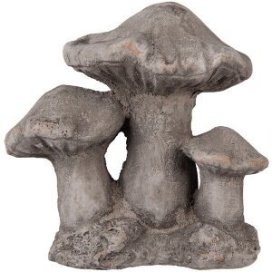 Clayre & Eef 6TE0569 Decoratie Paddenstoelen Grijs...