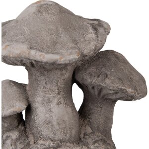 Clayre & Eef 6TE0569 Decoratie Paddenstoelen Grijs...