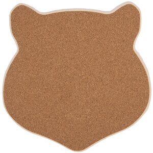 Clayre & Eef 6CE2064 Pannenmat Bruin 20x20 cm...