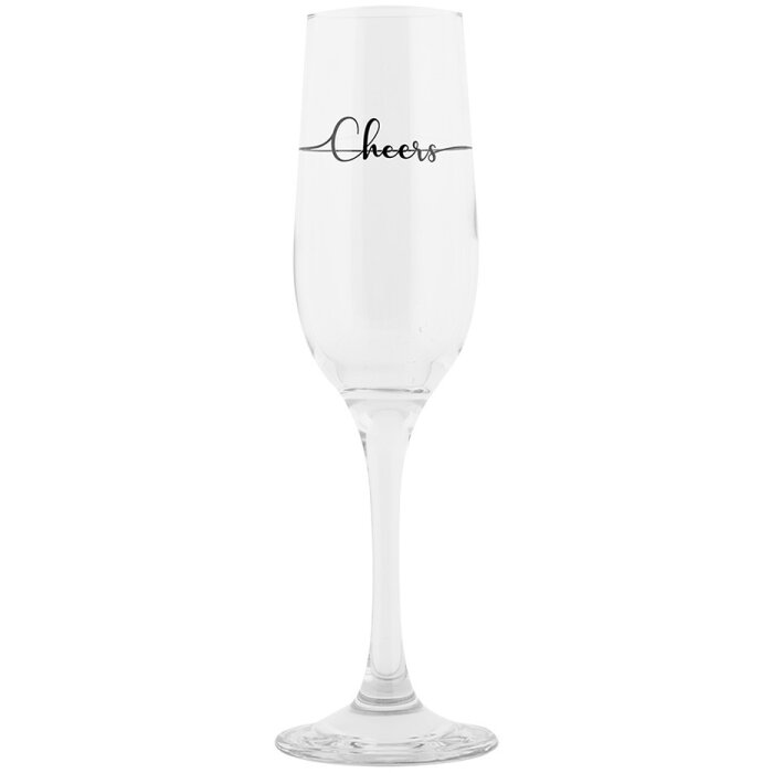 Clayre & Eef Champagneglas Cheers Design 200 ml