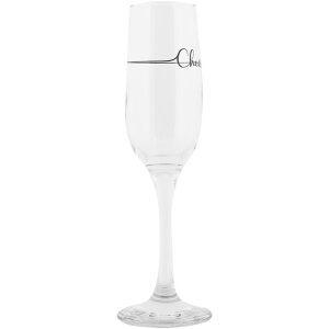 Clayre & Eef Champagnerglas Cheers Design 200 ml