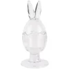 Clayre & Eef 6GL4948 Easter Edition voorraadpot met deksel Ø 9x22 cm glas