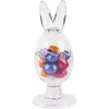 Clayre & Eef 6GL4948 Easter Edition voorraadpot met deksel Ø 9x22 cm glas