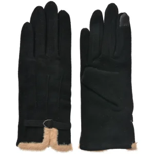 Juleeze JZGL0111Z Winterhandschoenen Zwart 9x23 cm...