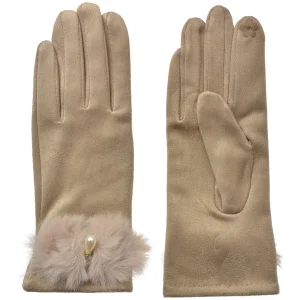 Juleeze JZGL0113BE Winterhandschoenen beige met...