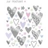 Artebene Card Embossing-Wedding-Hearts-Patroon Mix