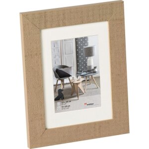 Houten lijst beige bruin home 10x15 cm