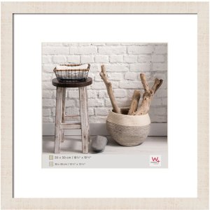 home 50x50 cm houten lijst creme wit