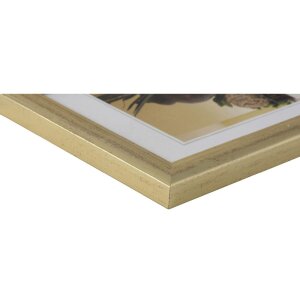 Lijst 10x15 cm hout Artos - goud