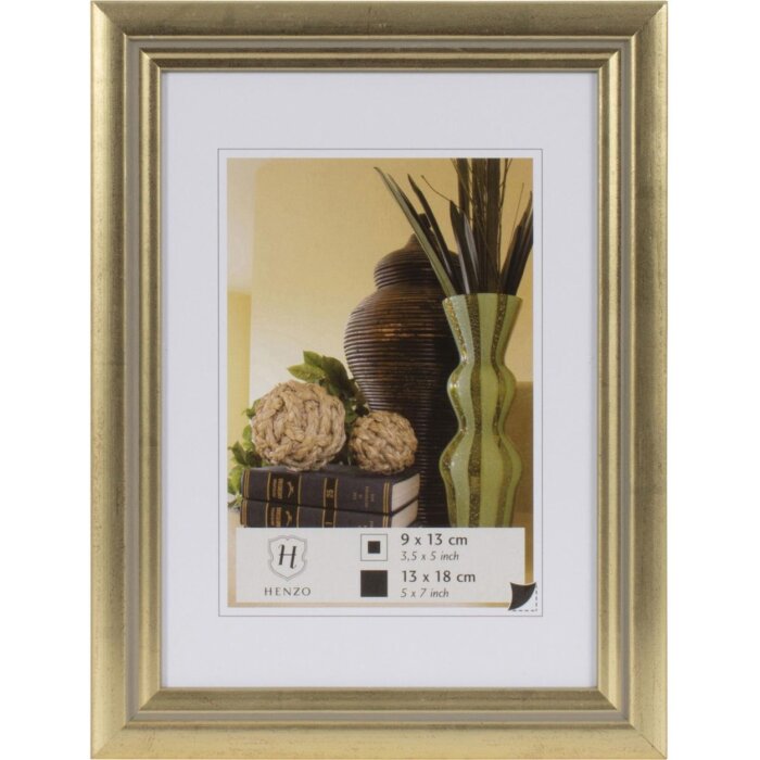 Houten fotolijst Artos 13x18 - goud