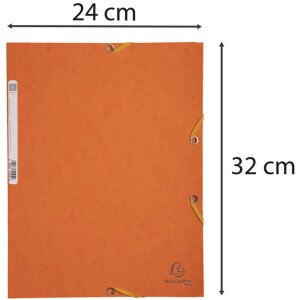 Map a4+ Manilla karton oranje