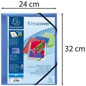 Kreacover a4 map assorti