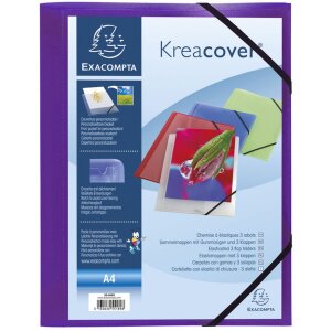 Kreacover a4 map assorti