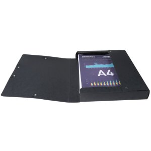 Archiefdoos Exabox rug 40mm met etiket Manilla karton...