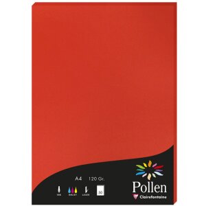 a4 pollenpapier 120g 50 vellen koraalrood