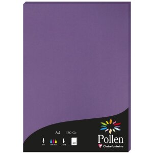 a4 pollenpapier 120g 50 vellen paars