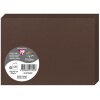 Kaart c6 dubbel 210g chocolade