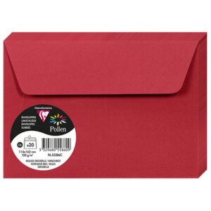 Envelop C6 Stuifmeel 120g Kersenrood