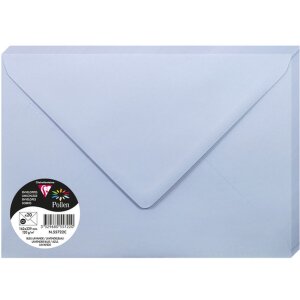 Pak 20 enveloppen stuifmeel, c5 162x229mm, 120g lavendelblauw