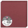 Dubbele kaart Pollen 135x135 bordeaux