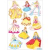 herma kleurrijke prinsessen stickers uit de decor serie