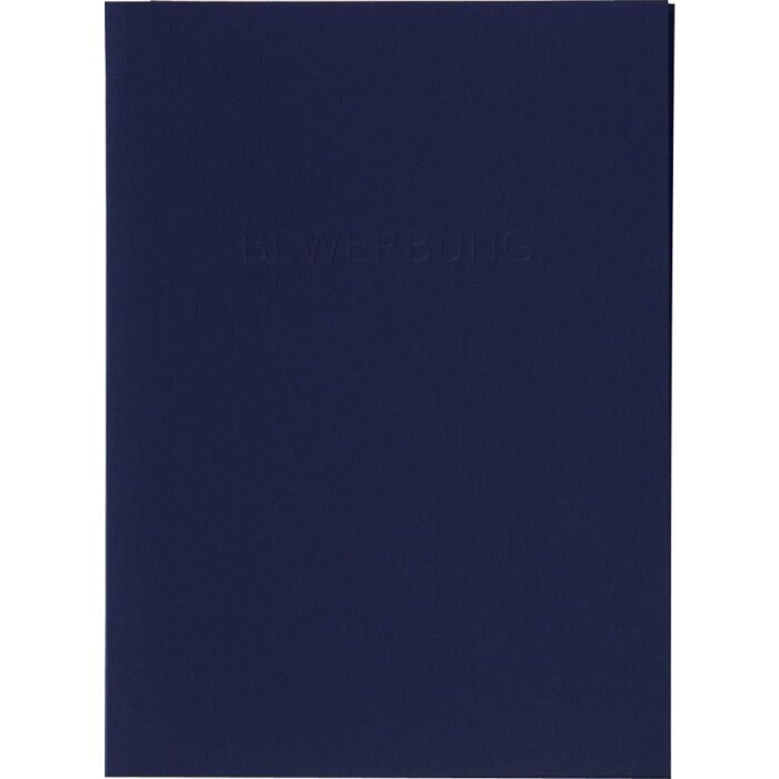 Aanvraagmap blauw + gratis verzendenvelop