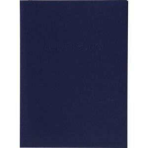 Aanvraagmap blauw + gratis verzendenvelop