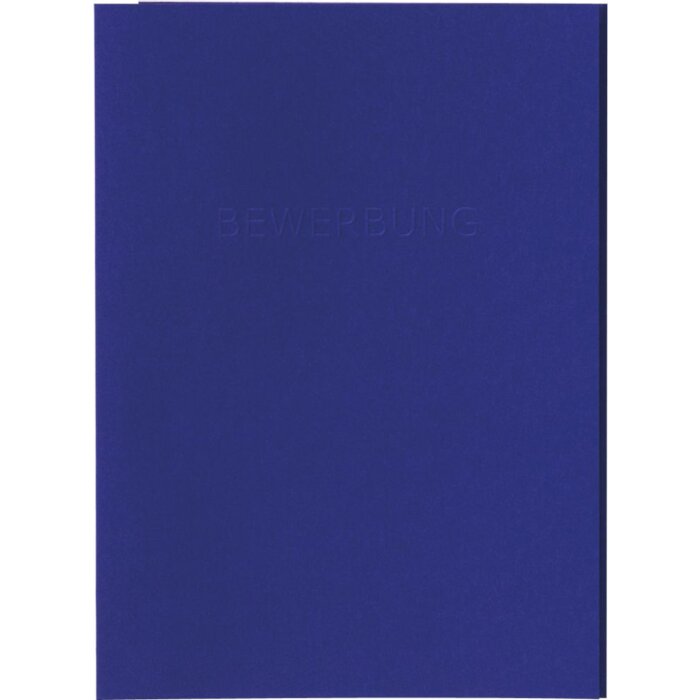 Aanvraag map medium blauw + gratis verzending envelop