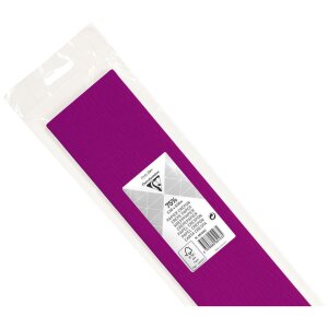 Rol crêpepapier in fuchsia - 95103c Clairefontaine