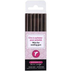 Verzegelen van wax doos 6 repen chocolade