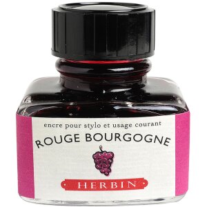 Inkt voor vulpen 30 ml bordeaux rood