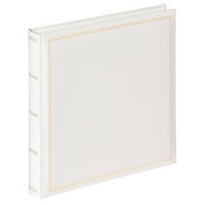 Walther Fotoalbum MONZA 33x34 cm wit 60 witte paginas