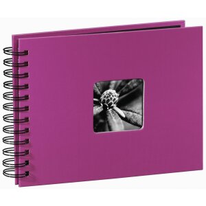 Small Album Spiraal Album Fine Art 24x17 cm roze