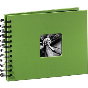 Small Album Spiraal Album Fine Art 24x17 cm appelgroen